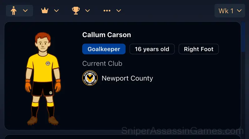 Football Career Simulator gameplay screenshot 3