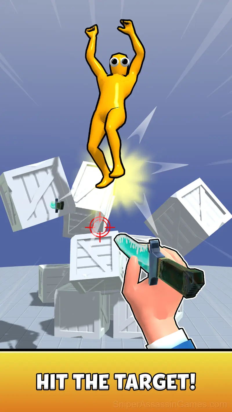 Ninja vs Ragdolls: Sharp Knife Throw! gameplay screenshot 2