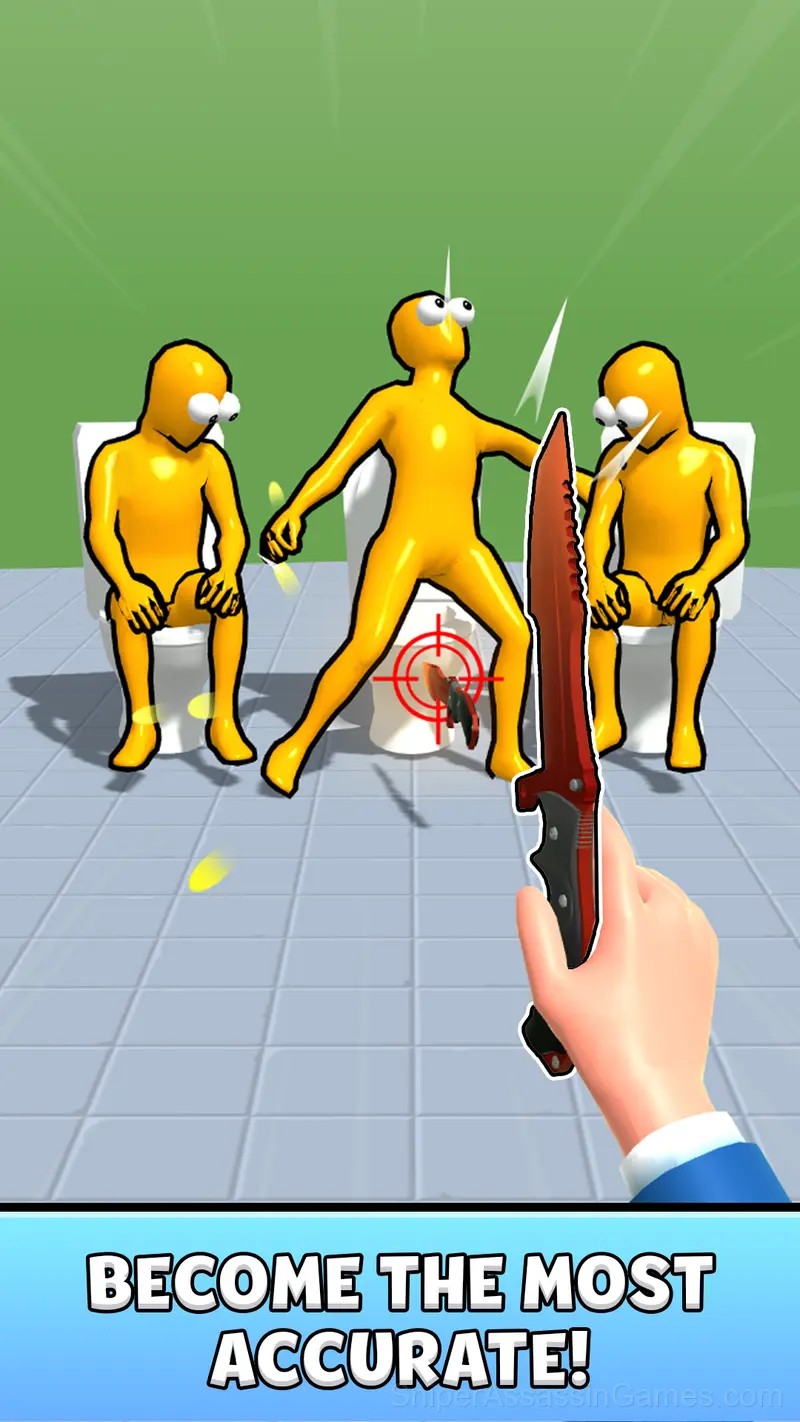 Ninja vs Ragdolls: Sharp Knife Throw! gameplay screenshot 3
