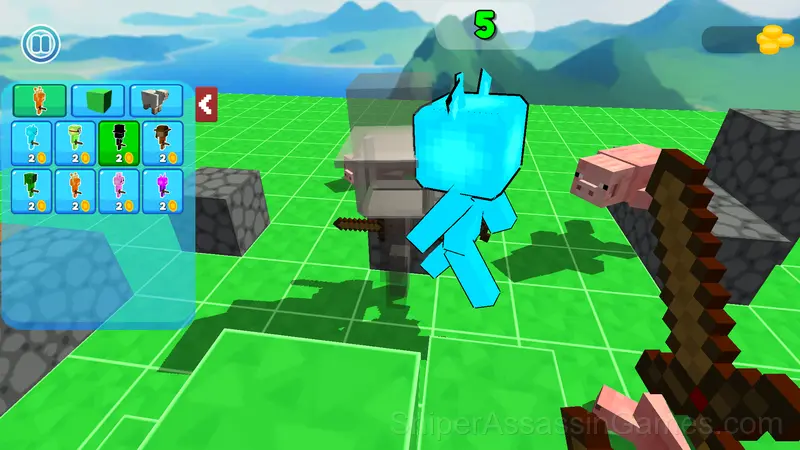 Sprunki Craft - Sandbox 3D gameplay screenshot 2