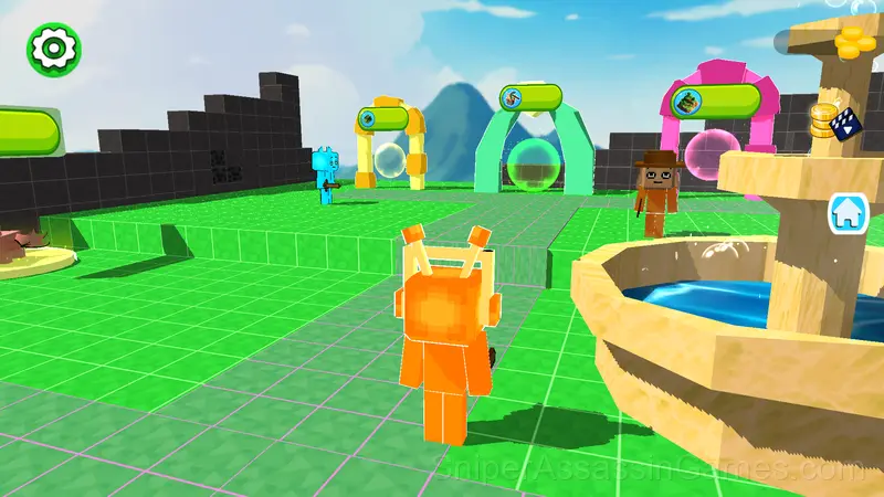 Sprunki Craft - Sandbox 3D gameplay screenshot 3