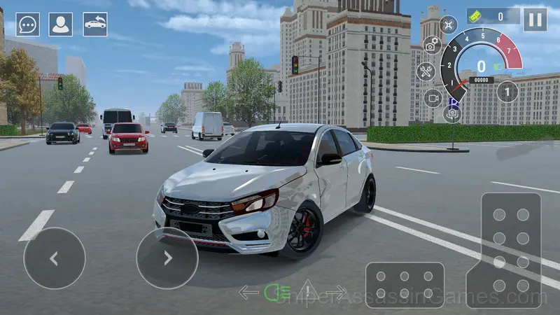 Shashki On Cars in Moscow gameplay screenshot 4