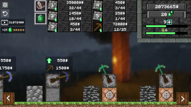 Stone Miner Simulator - Mine MOD! gameplay screenshot 1
