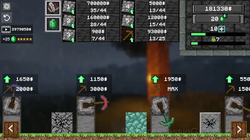Stone Miner Simulator - Mine MOD! gameplay screenshot 2