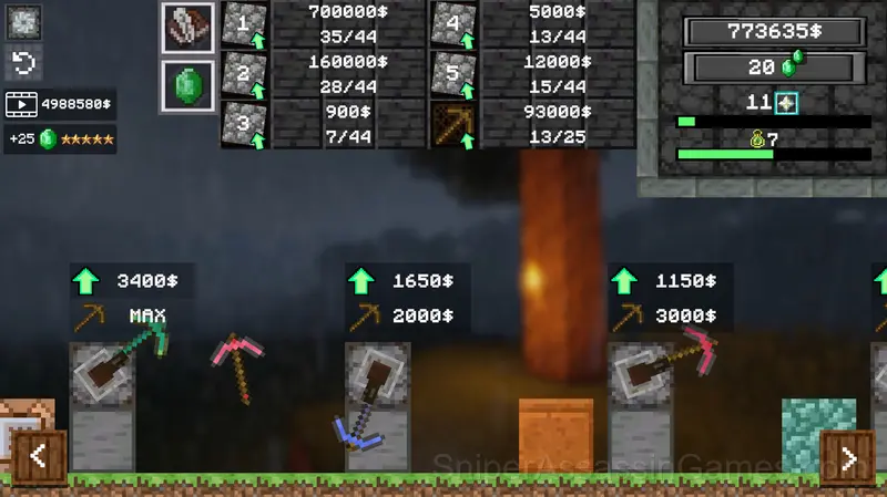 Stone Miner Simulator - Mine MOD! gameplay screenshot 3