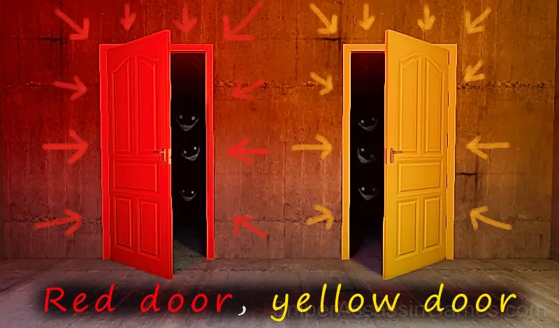 Play Red door, yellow door