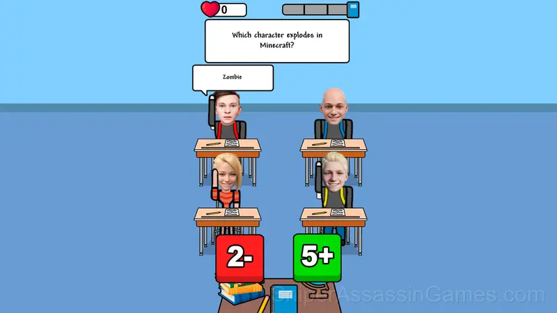 Schoolboy at the School for Bullies gameplay screenshot 1