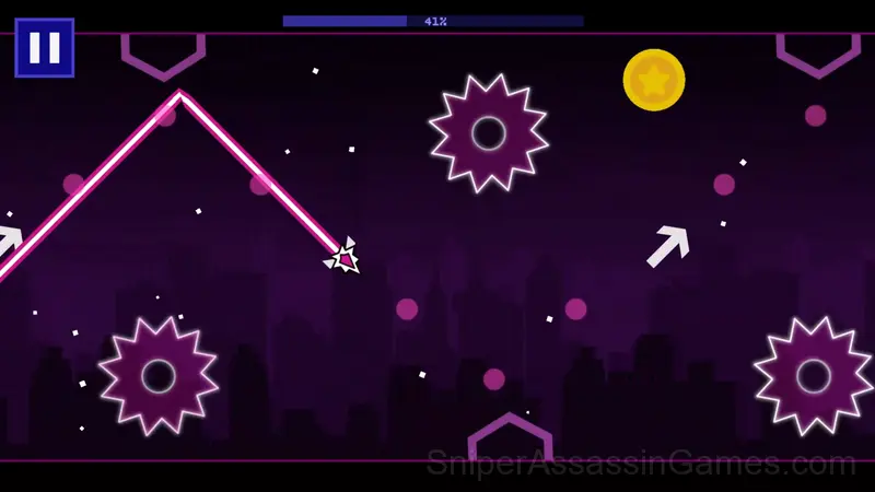 Geometry Dash Wave: Original gameplay screenshot 3