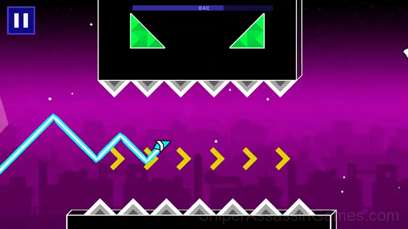Geometry Dash Wave: Original gameplay screenshot 5