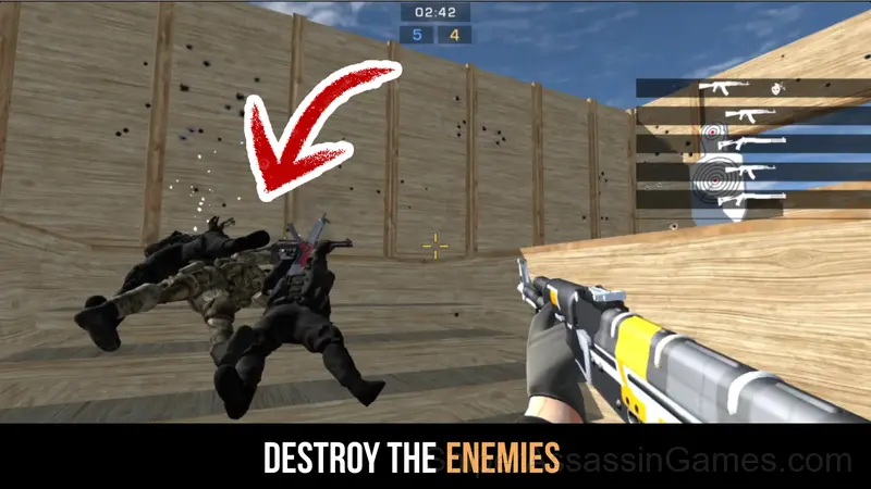 CS: Shooter gameplay screenshot 2