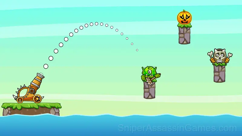Monster Bash gameplay screenshot 1