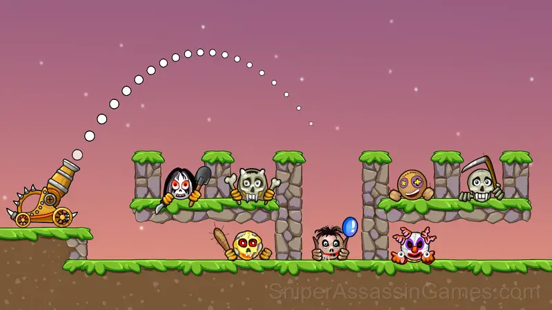 Monster Bash gameplay screenshot 2