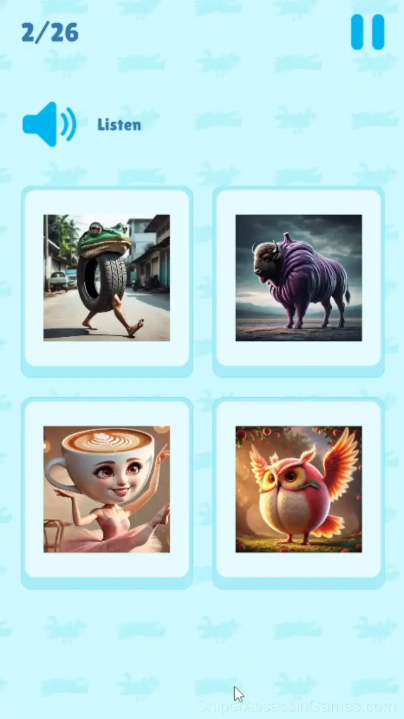 Italian Brainrot Quiz. Guess by the sound! gameplay screenshot 3