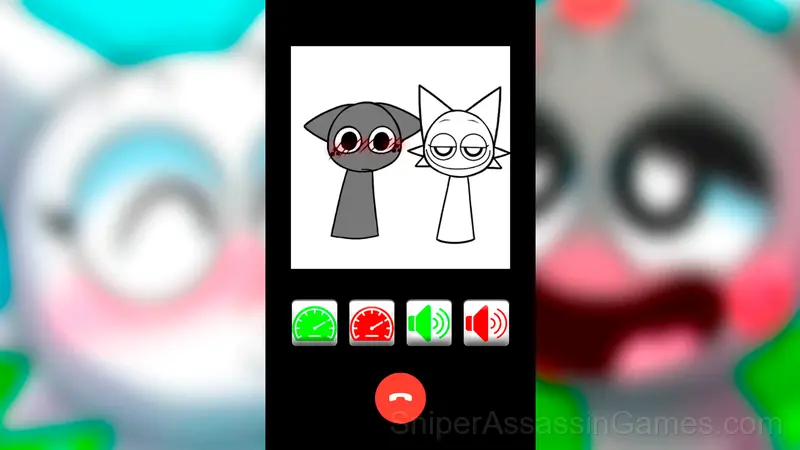 Call Sprunki Incredibox now! gameplay screenshot 2