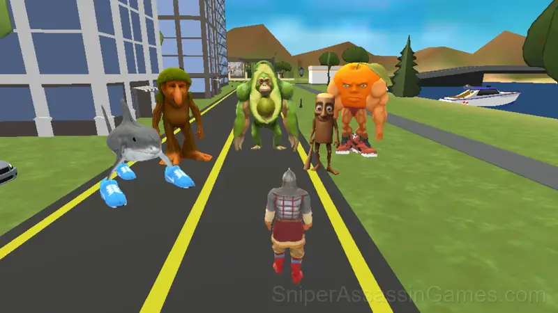 Open World: Robbi VS Brainrots gameplay screenshot 1