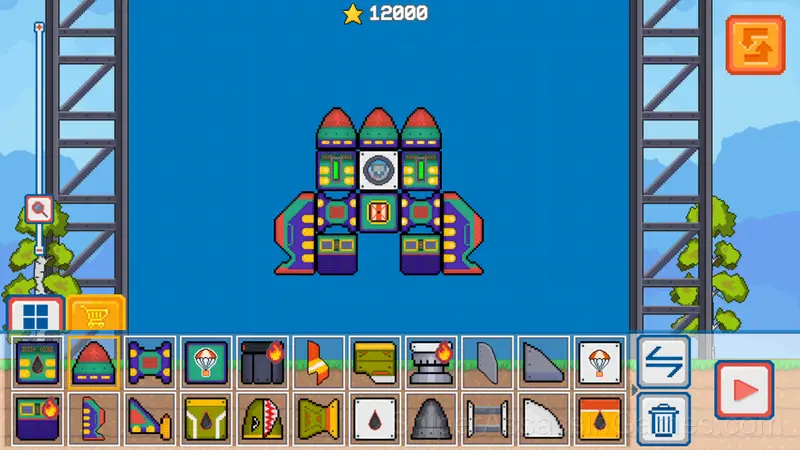 Noobik and Rocket: Mission to Mars gameplay screenshot 2