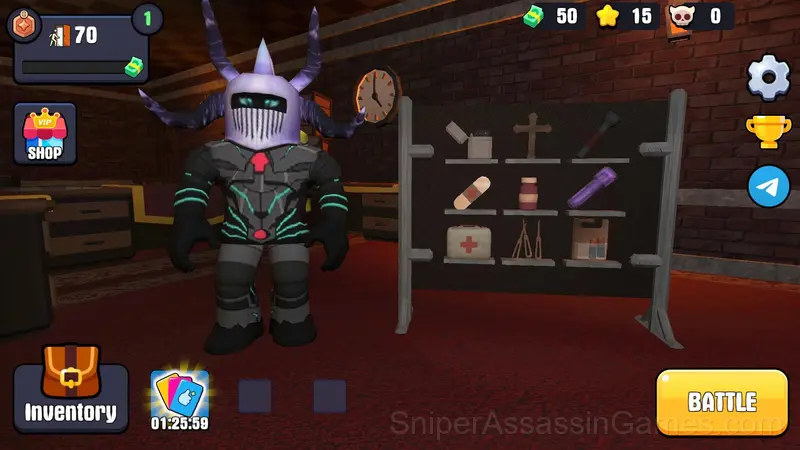 Doors Castle gameplay screenshot 1