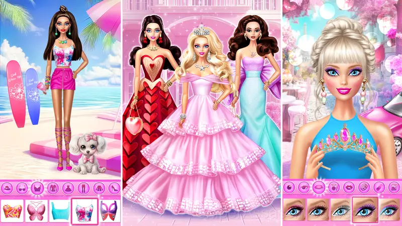 Doll Dress Up: Dream House gameplay screenshot 4