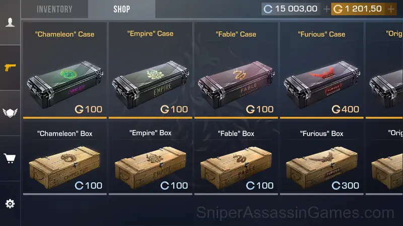 Standoff 2 Case Simulator Knives and Skins gameplay screenshot 1