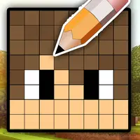 Draw the Mine YouTubers - Pixel Coloring Book