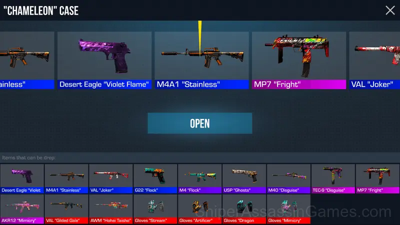 Opening Cases - Knock Out The Arcana! gameplay screenshot 2