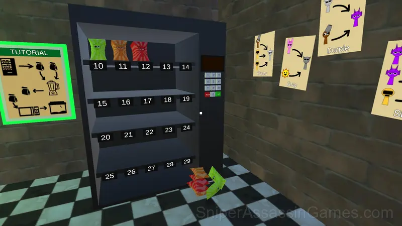 Sprunki Packets Craft gameplay screenshot 2