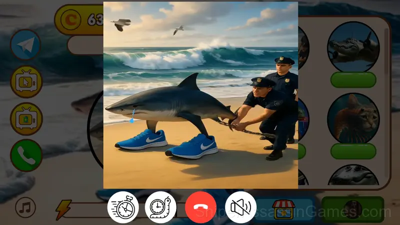 Call Tralalala Tralala, no la polic gameplay screenshot 2