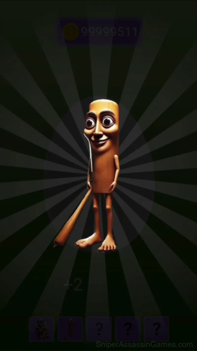 Grow up Tung Tung Sahur, Spijuniro, Ballerina gameplay screenshot 1