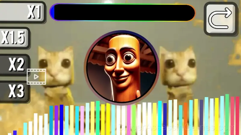 Meme and Music! Tralalero, Crocodilo, Sigma! gameplay screenshot 4