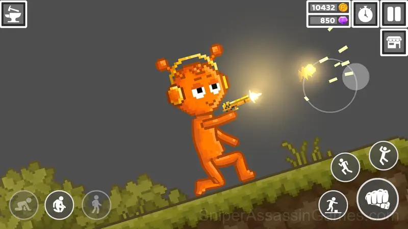 Sprunki Action Playground: Ragdoll Sandbox gameplay screenshot 1