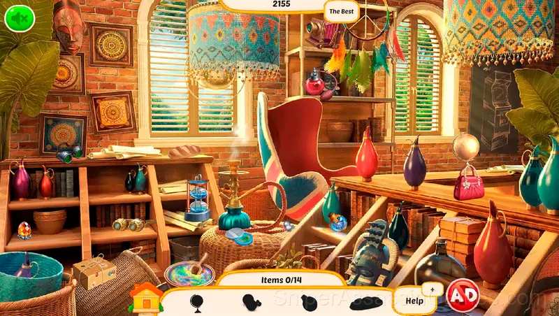 Hidden Objects: In Search of Adventure gameplay screenshot 1