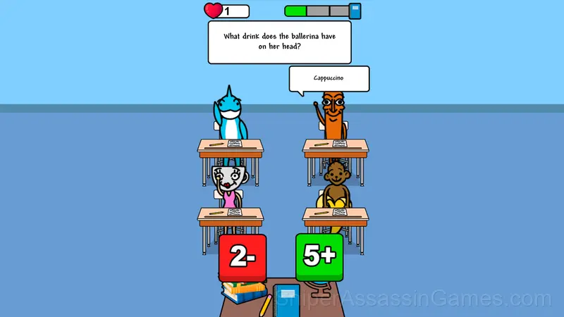 Italian Animals in School Study Simulator gameplay screenshot 2