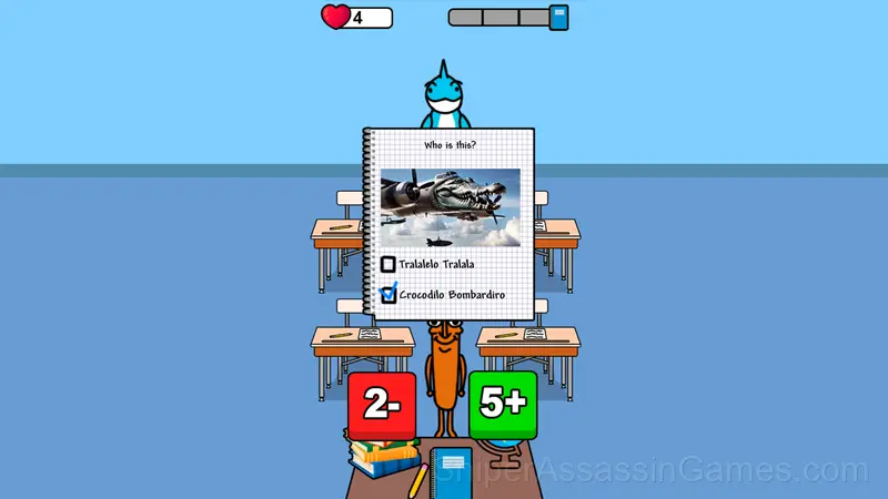 Italian Animals in School Study Simulator gameplay screenshot 3