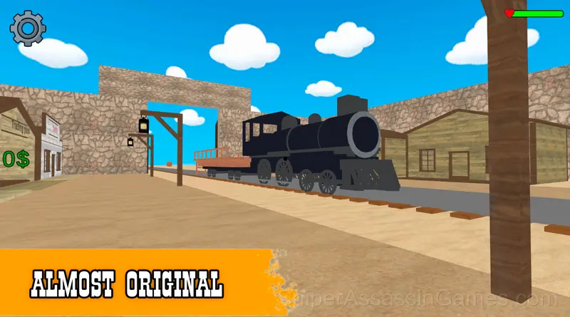 Obby: Dead Rails gameplay screenshot 1