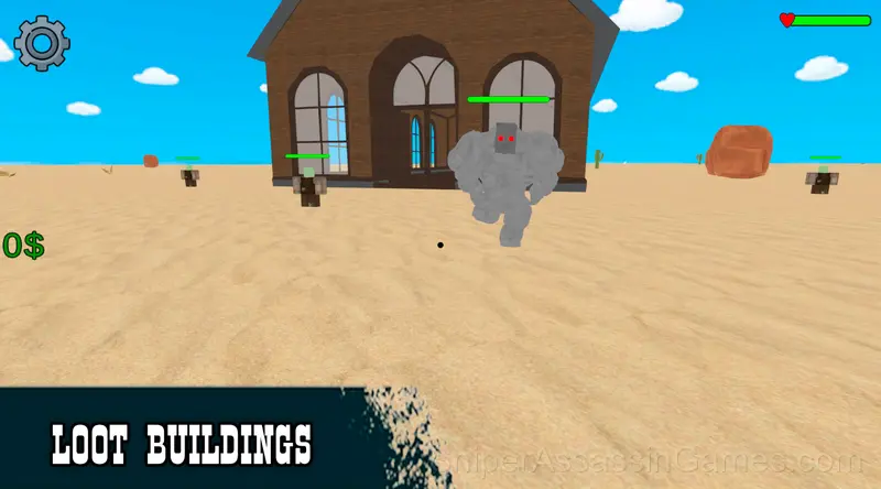 Obby: Dead Rails gameplay screenshot 2