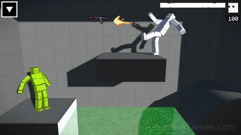 Sorter: Ragdoll Shooter gameplay screenshot 1
