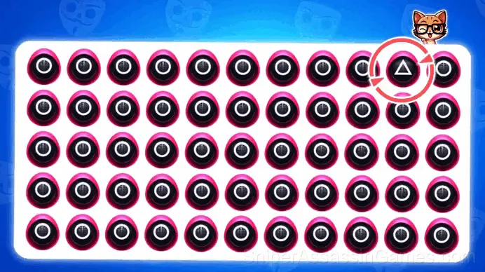 Find the odd Squid Game gameplay screenshot 3