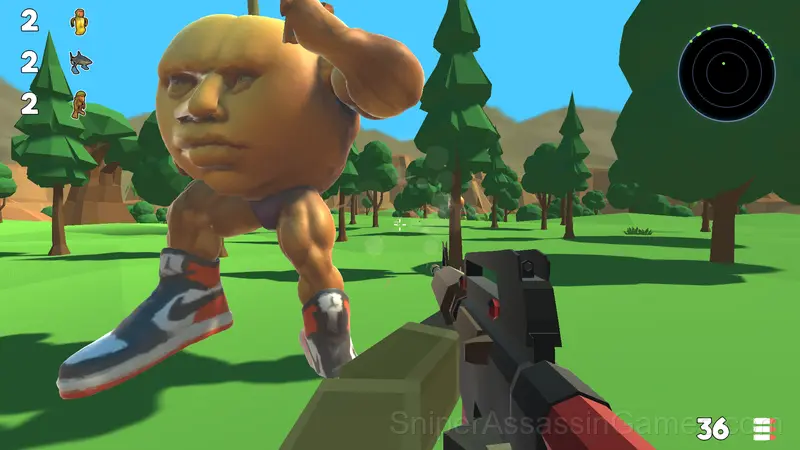Hunting: Italian brainrot animals 3D gameplay screenshot 6