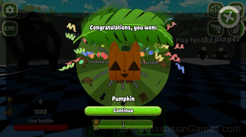 Obby: 100 Humans vs 1 Gorilla gameplay screenshot 1