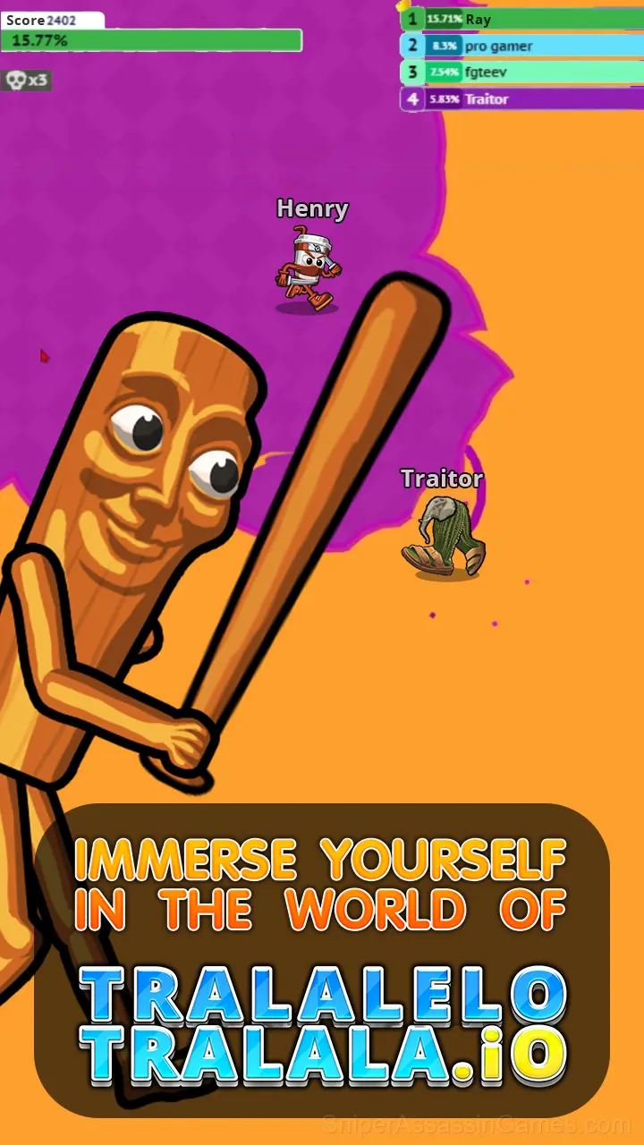 Tralalelo Tralala.IO gameplay screenshot 3