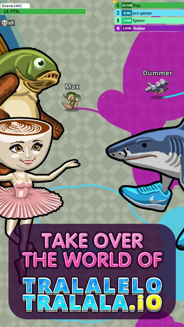 Tralalelo Tralala.IO gameplay screenshot 4