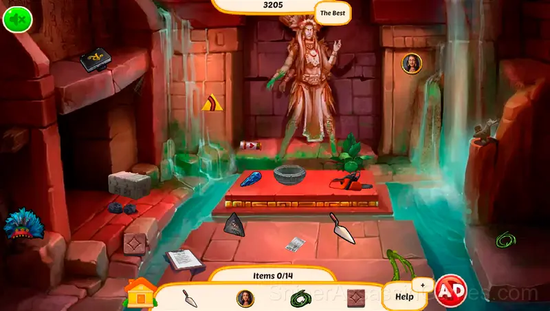 Hidden Objects: Lost in the Amazon gameplay screenshot 2