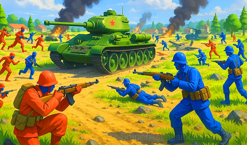 Play Opration Flashpoint: Red - Blue war