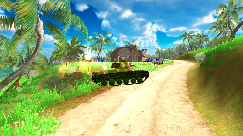 Opration Flashpoint: Red - Blue war gameplay screenshot 4