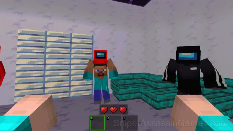 The Traitor among Us: Amogus gameplay screenshot 2