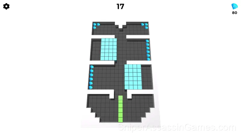 Color Cubes: Battle for the Field gameplay screenshot 2
