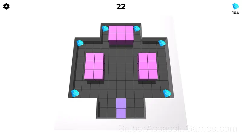 Color Cubes: Battle for the Field gameplay screenshot 3