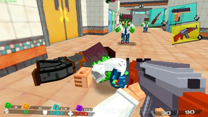 Zomblox gameplay screenshot 2