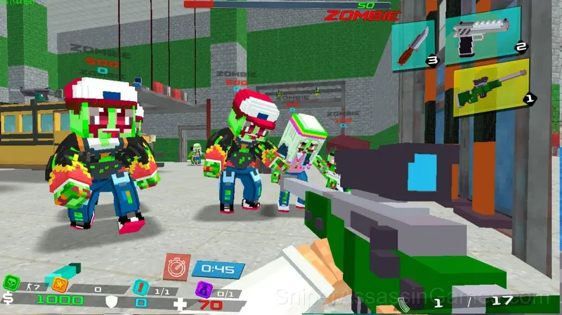 Zomblox gameplay screenshot 4