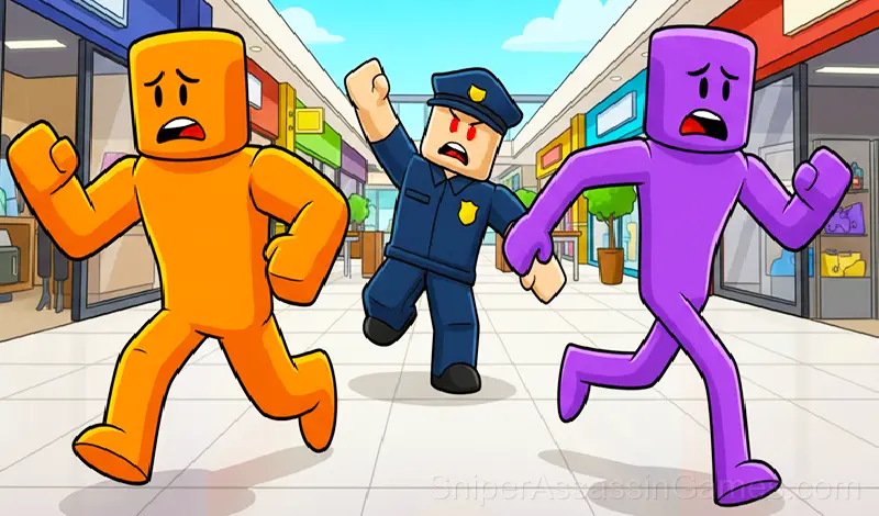 Play Stealth robbery of a house together